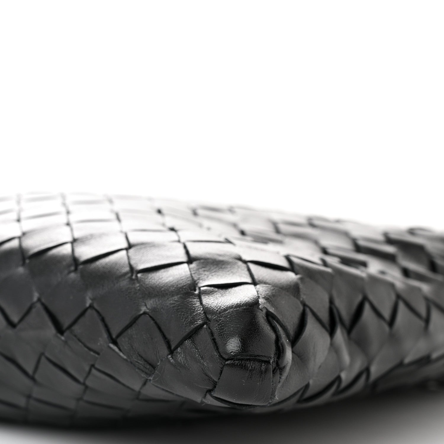 Bottega Veneta Calfskin Intrecciato Small Hop Black 10 of 10