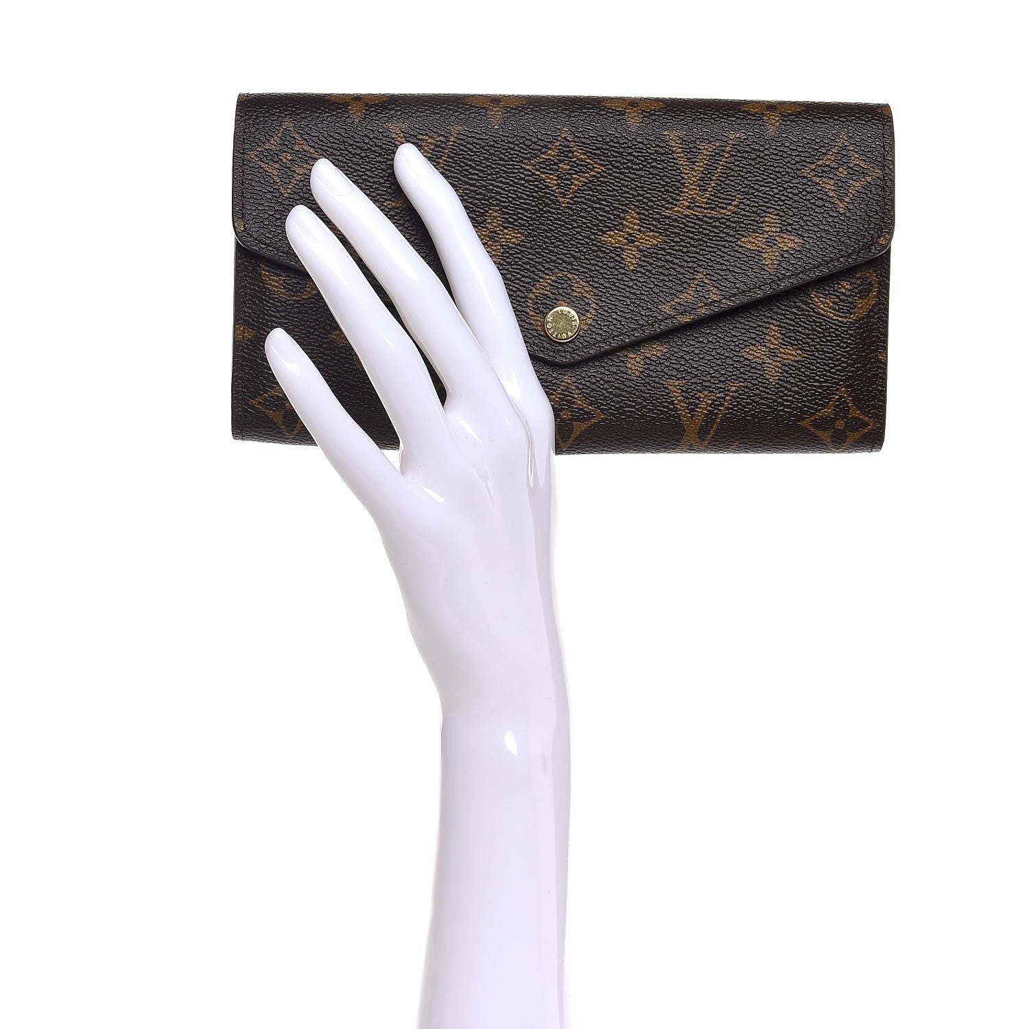 Louis Vuitton Monogram Sarah Wallet NM 2 of 7