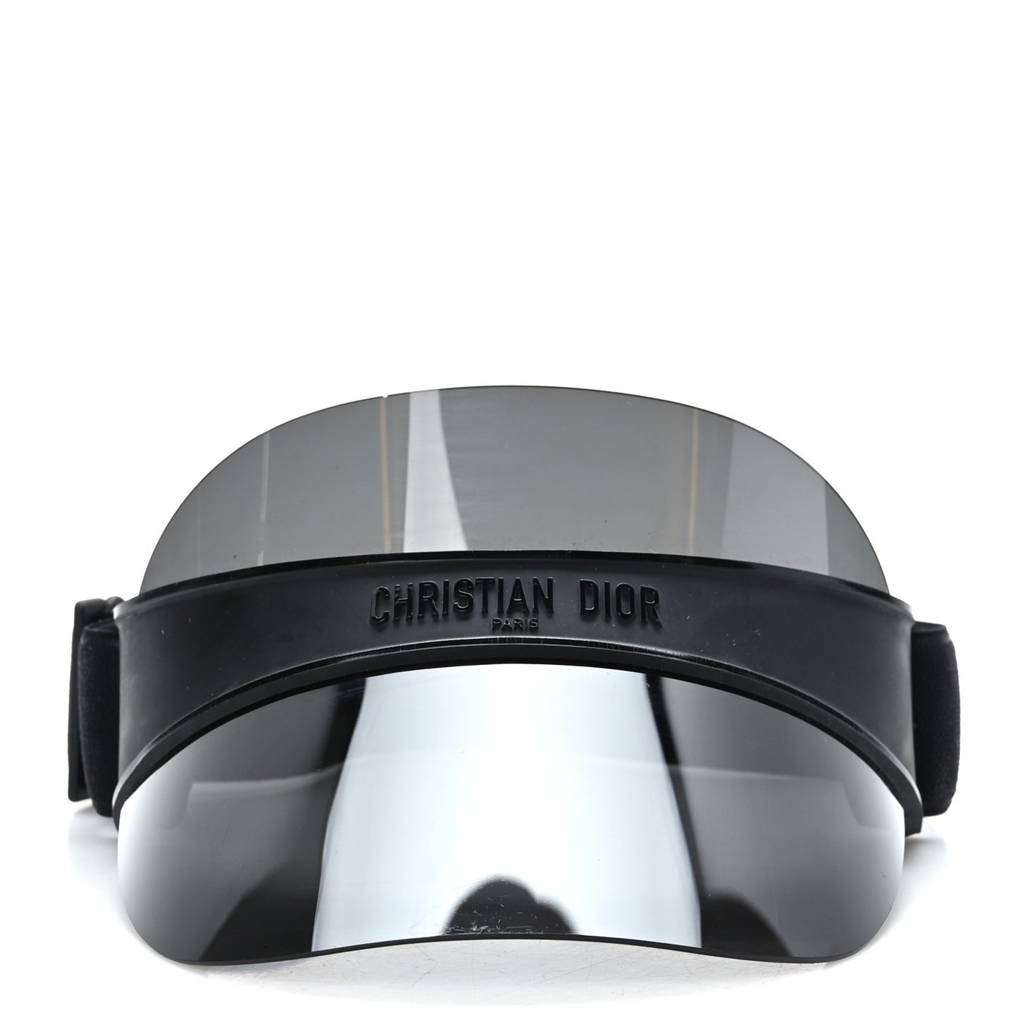 Mirrored DiorClubV1U Sun Visor Black