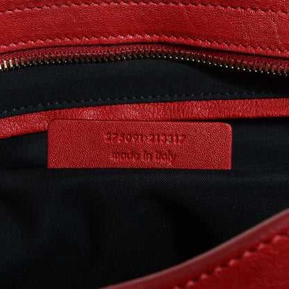 Saint Laurent Sheepskin Large Cabas ChYc Red 7 of 8