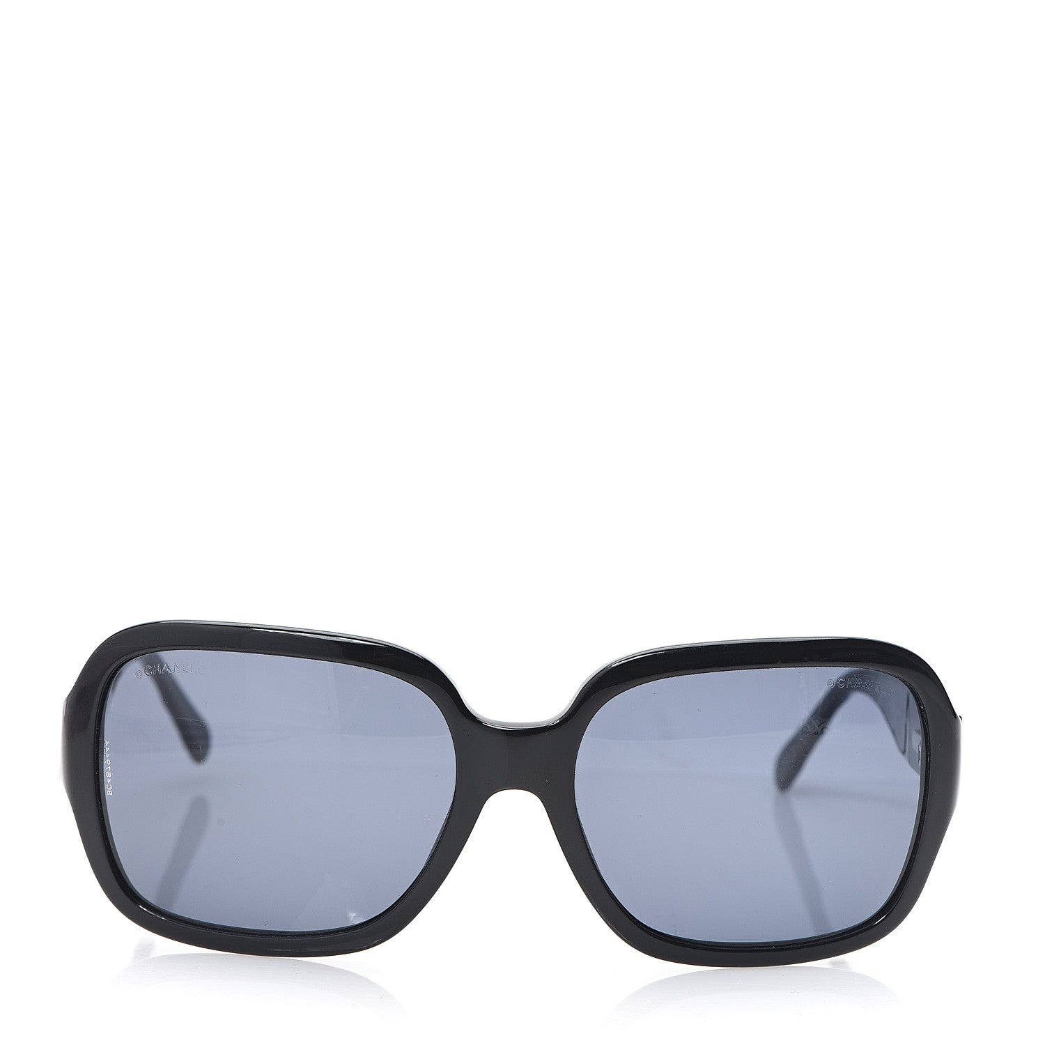 Chanel Quilted CC Sunglasses 5124 Black 2 of 7