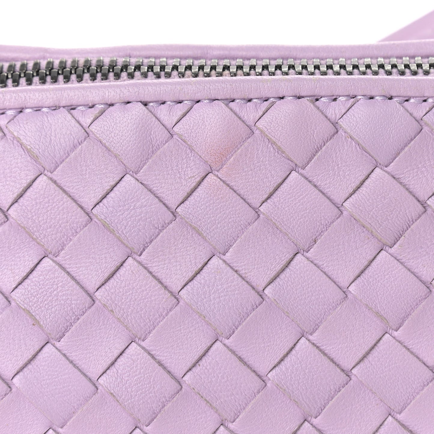 Nappa Intrecciato Pillow Crossbody Messenger Parme
