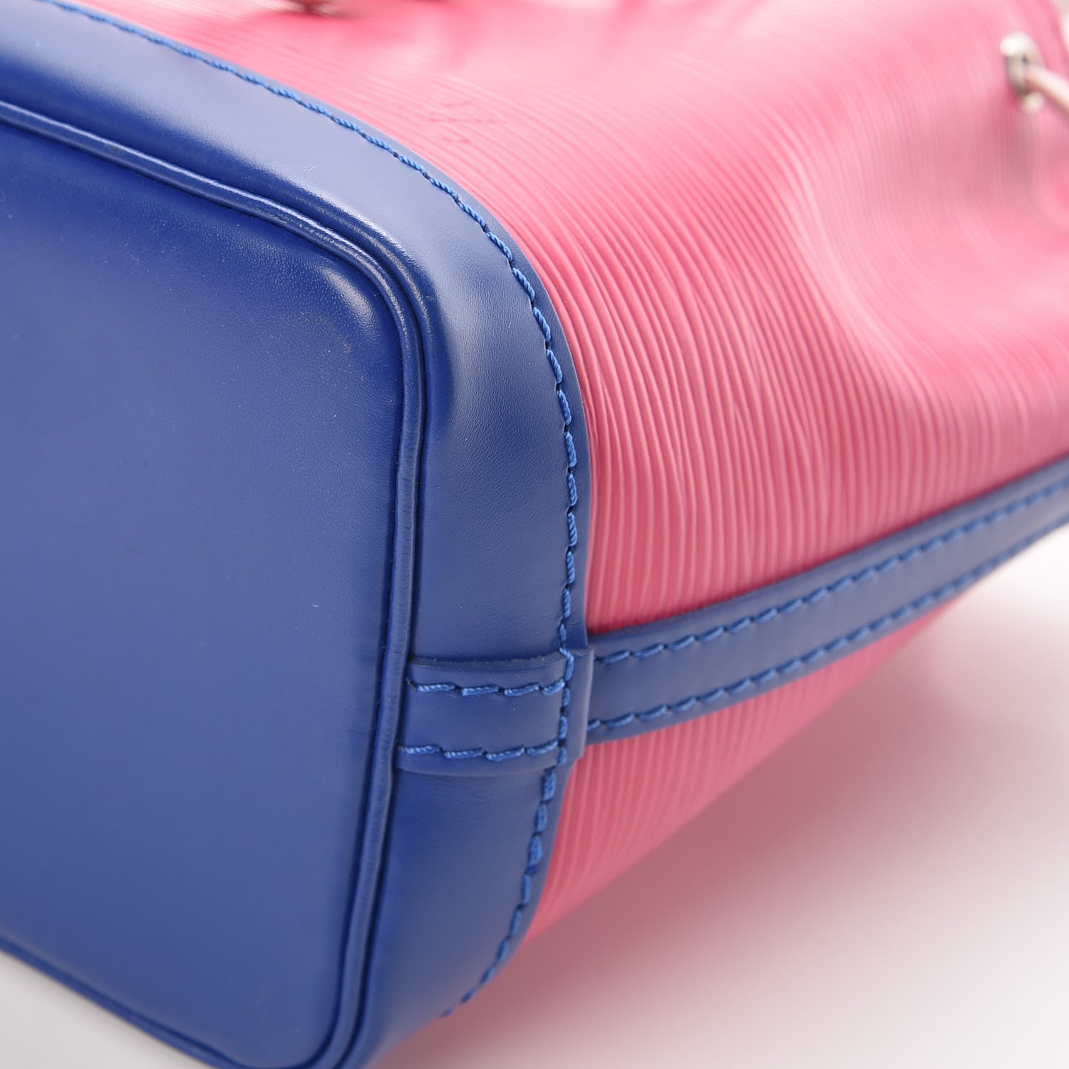 Louis Vuitton Epi Nano Noe Hot Pink Blue 8 of 9
