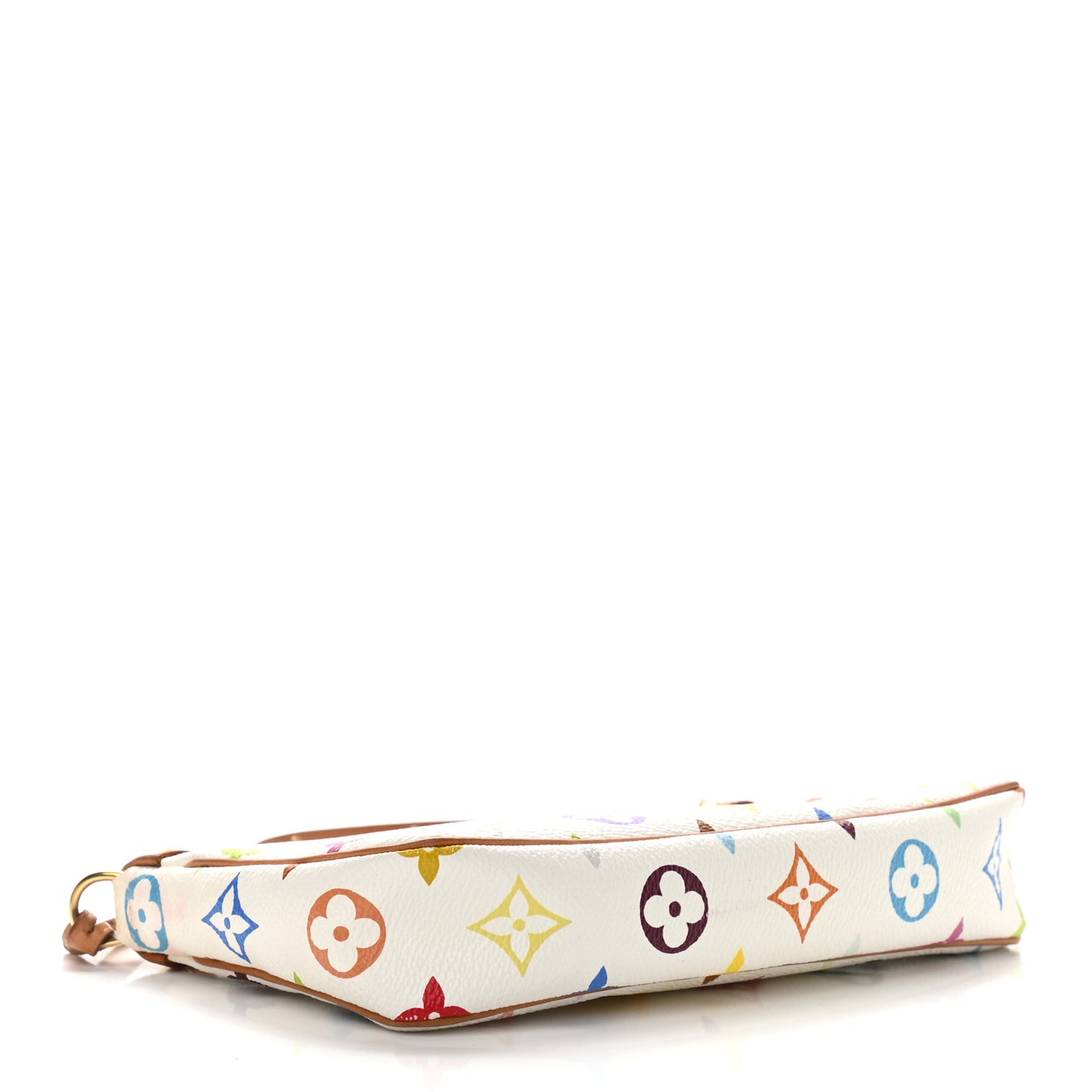 Monogram Multicolor Pochette Accessories White