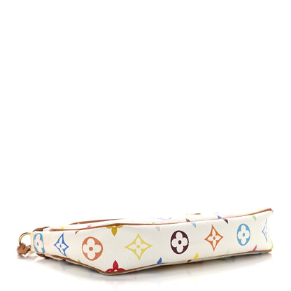 Louis Vuitton Monogram Multicolor Pochette Accessories White 4 of 9