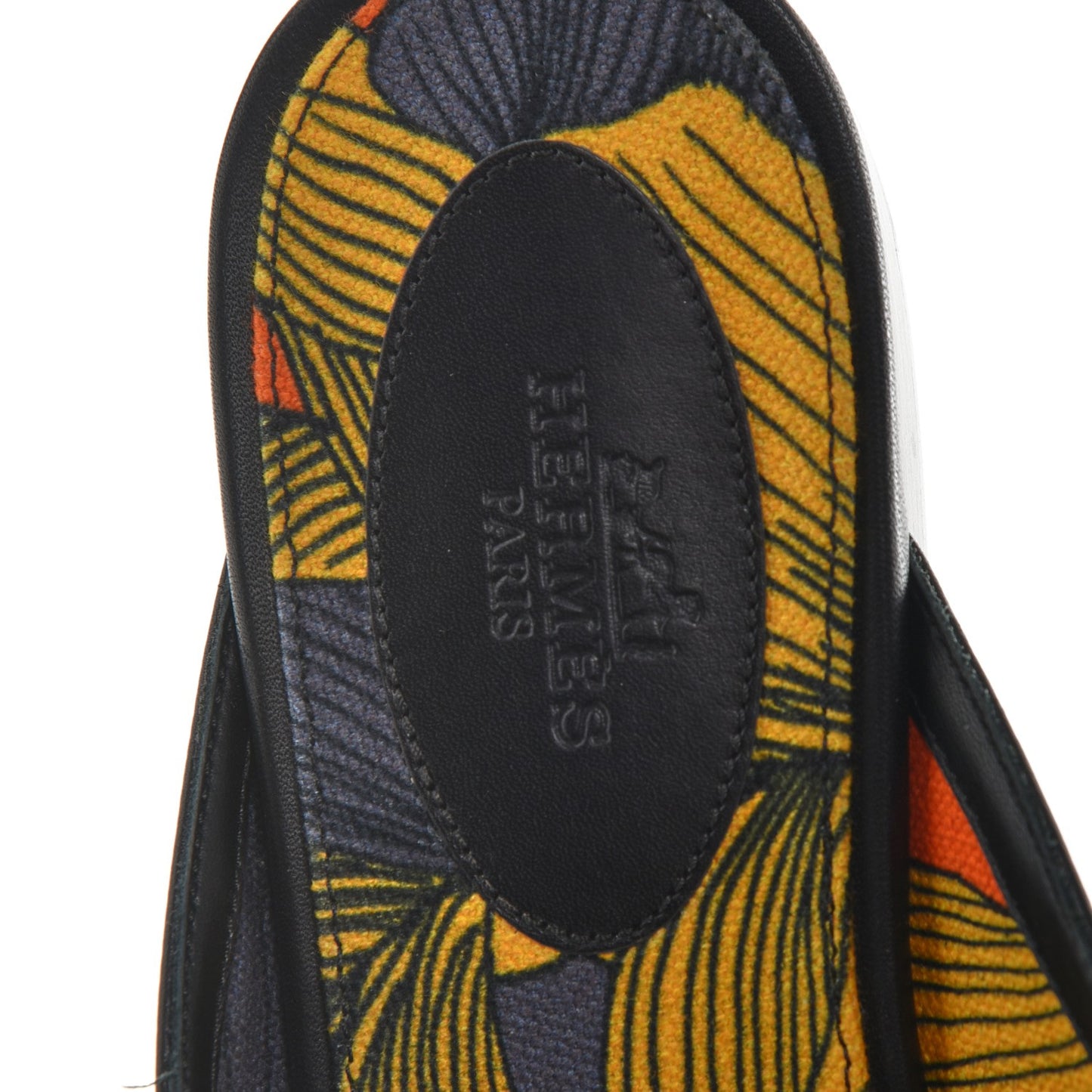 Calfskin Oz Mules 38 Black