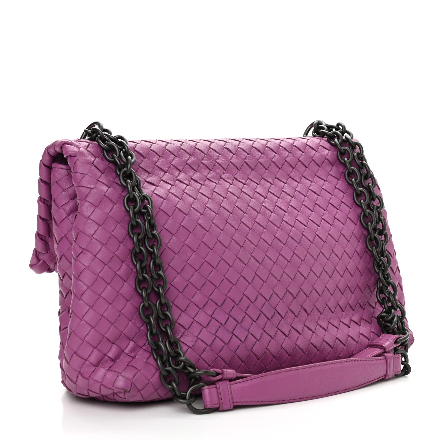 Bottega Veneta Nappa Intrecciato Medium Olimpia Bag Peony 3 of 13