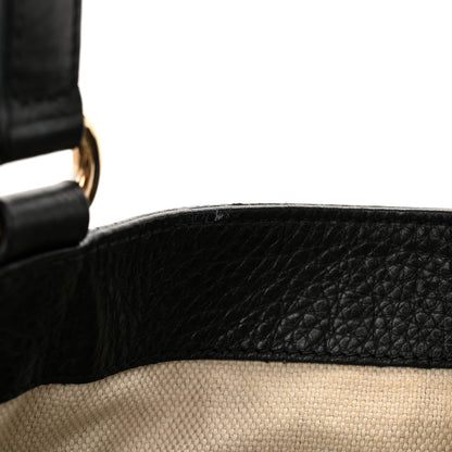 Gucci Pebbled Calfskin Medium Soho Shoulder Bag Black 12 of 13