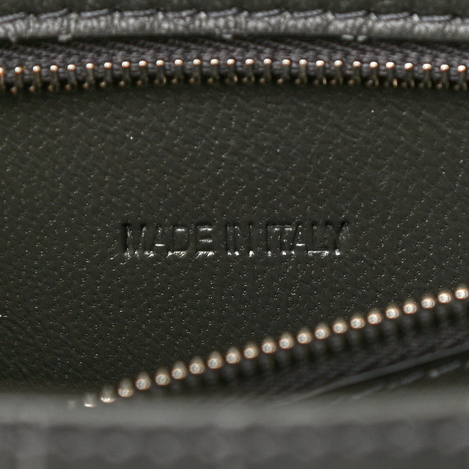 Balenciaga Shiny Calfskin Crocodile Embossed Small Hourglass Top Handle Bag Dark Grey 7 of 10