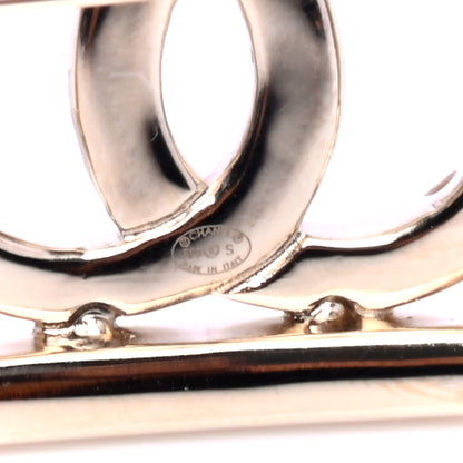 Chanel Pearl Crystal CC Brooch Gold 6 of 6