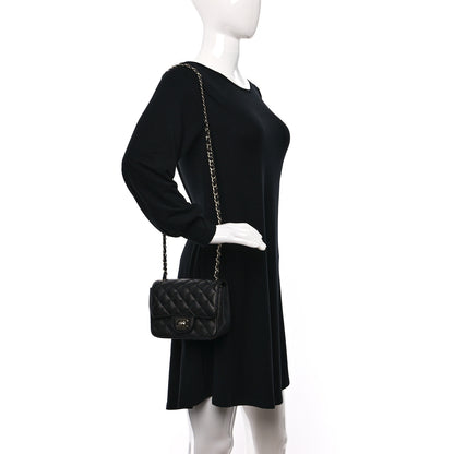 Chanel Caviar Quilted Mini Square Flap Black 2 of 9