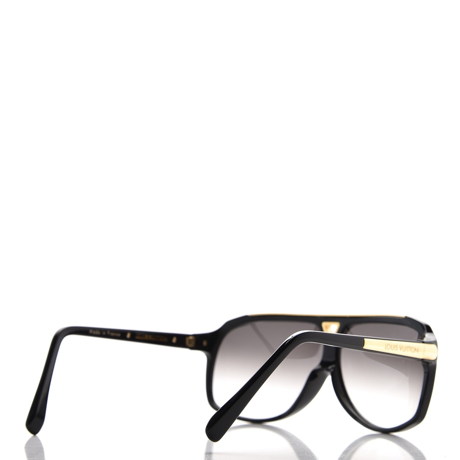 Louis Vuitton Acetate Evidence Sunglasses Z0350W Black 4 of 7