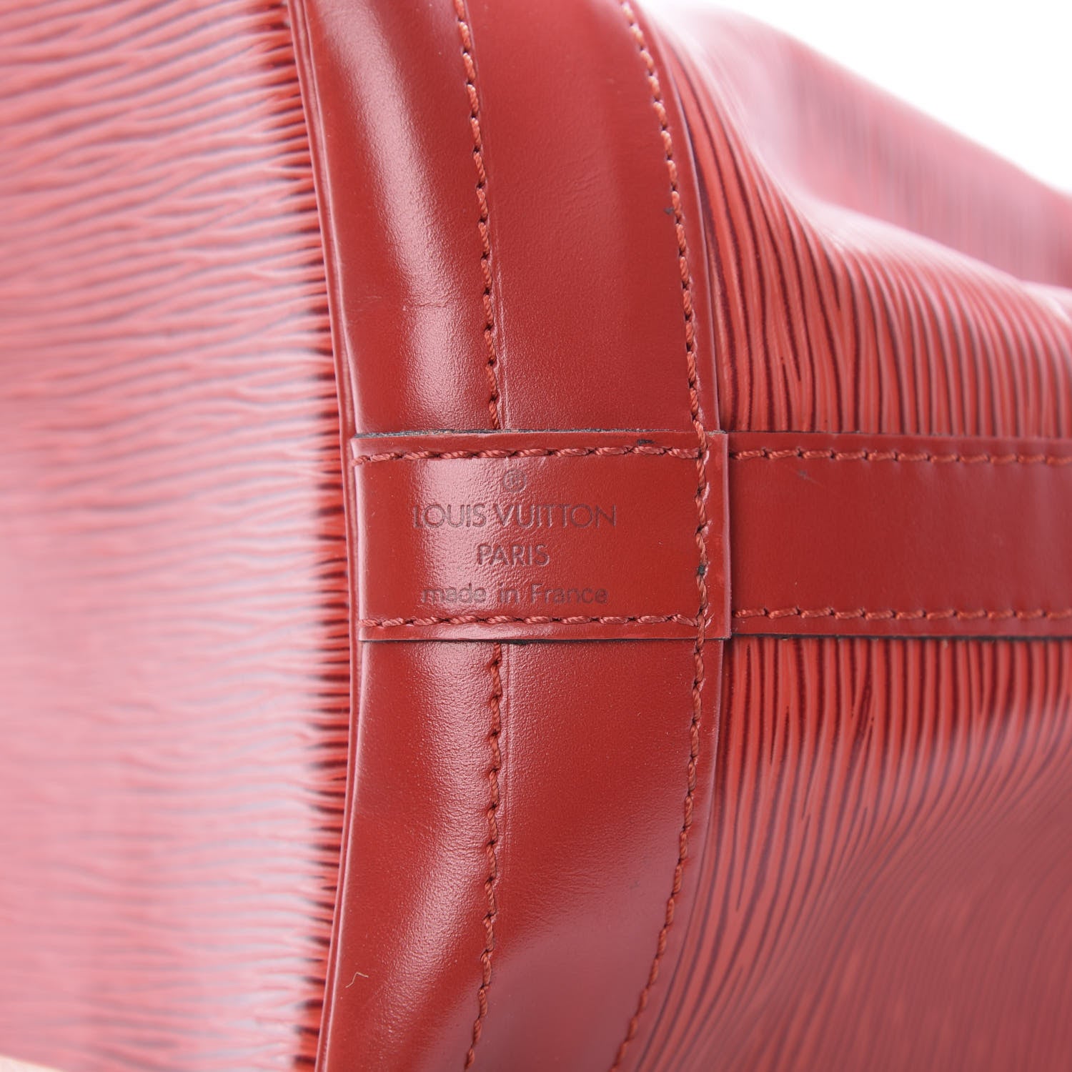 Louis Vuitton Epi Noe Castillan Red 6 of 16