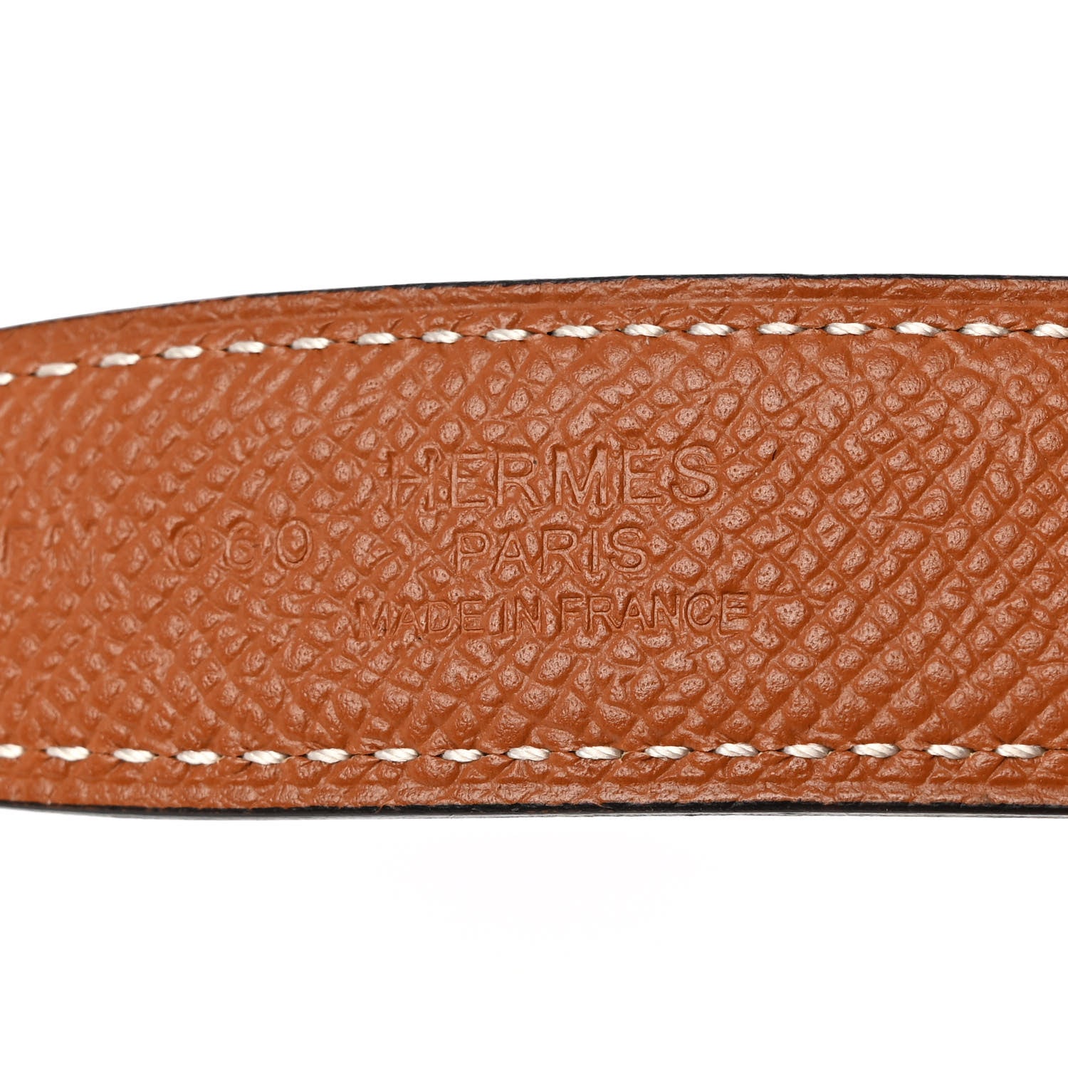 Hermes Swift Epsom 24mm Medor H Belt 75/30 Black Gold 5 of 8