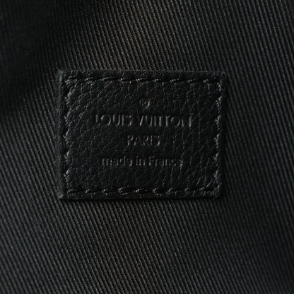 Louis Vuitton Calfskin Shadow Monogram Duo Slingbag Black 6 of 9