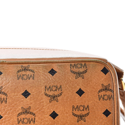 MCM Visetos Medium Sprinkle Stud Stark Backpack Cognac 14 of 18
