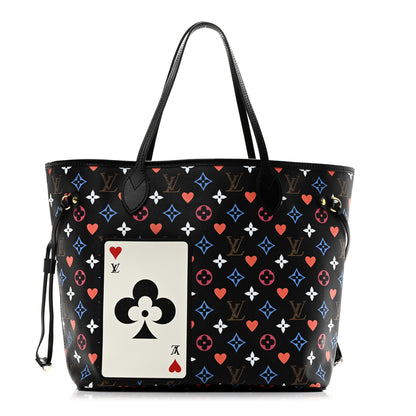 Louis Vuitton Game On Neverfull MM Black 1 of 9