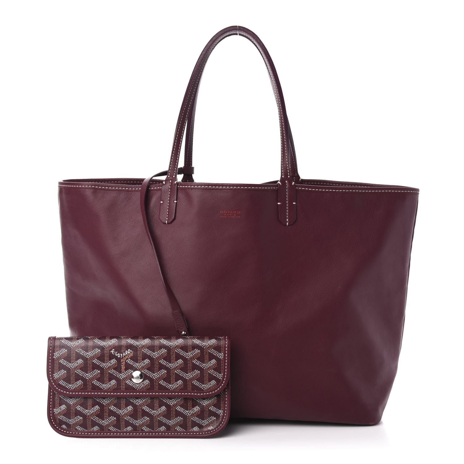 Goyard Goyardine Reversible Anjou PM Burgundy 780295 – FASHIONPHILE