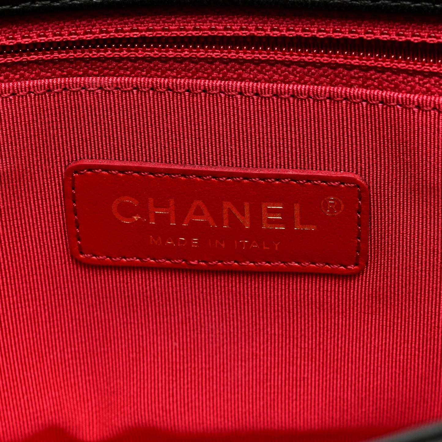 Lambskin Small A Real Catch Flap Bag Black