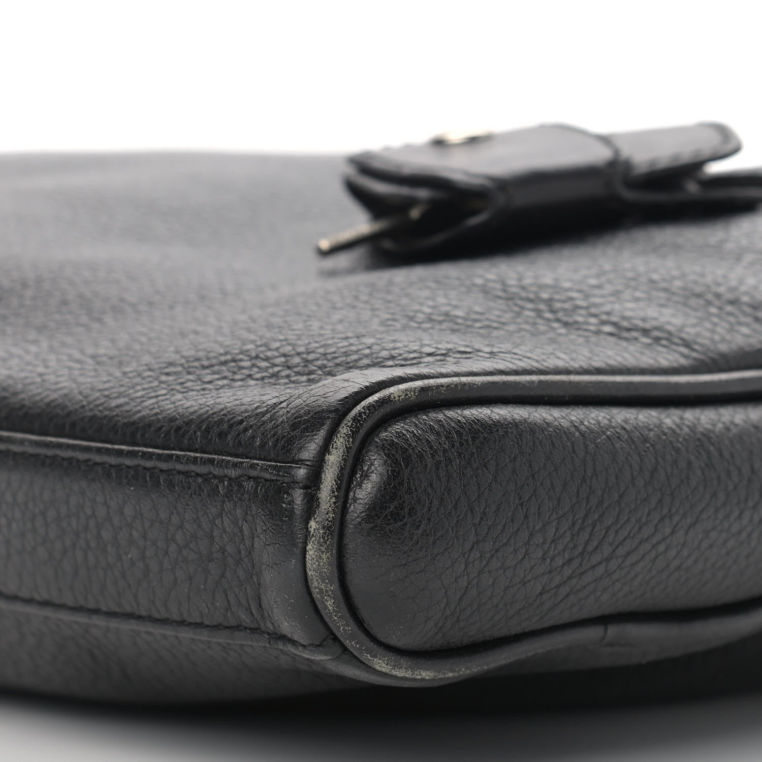 Dolce & Gabbana Grained Calfskin Satchel Black 8 of 9