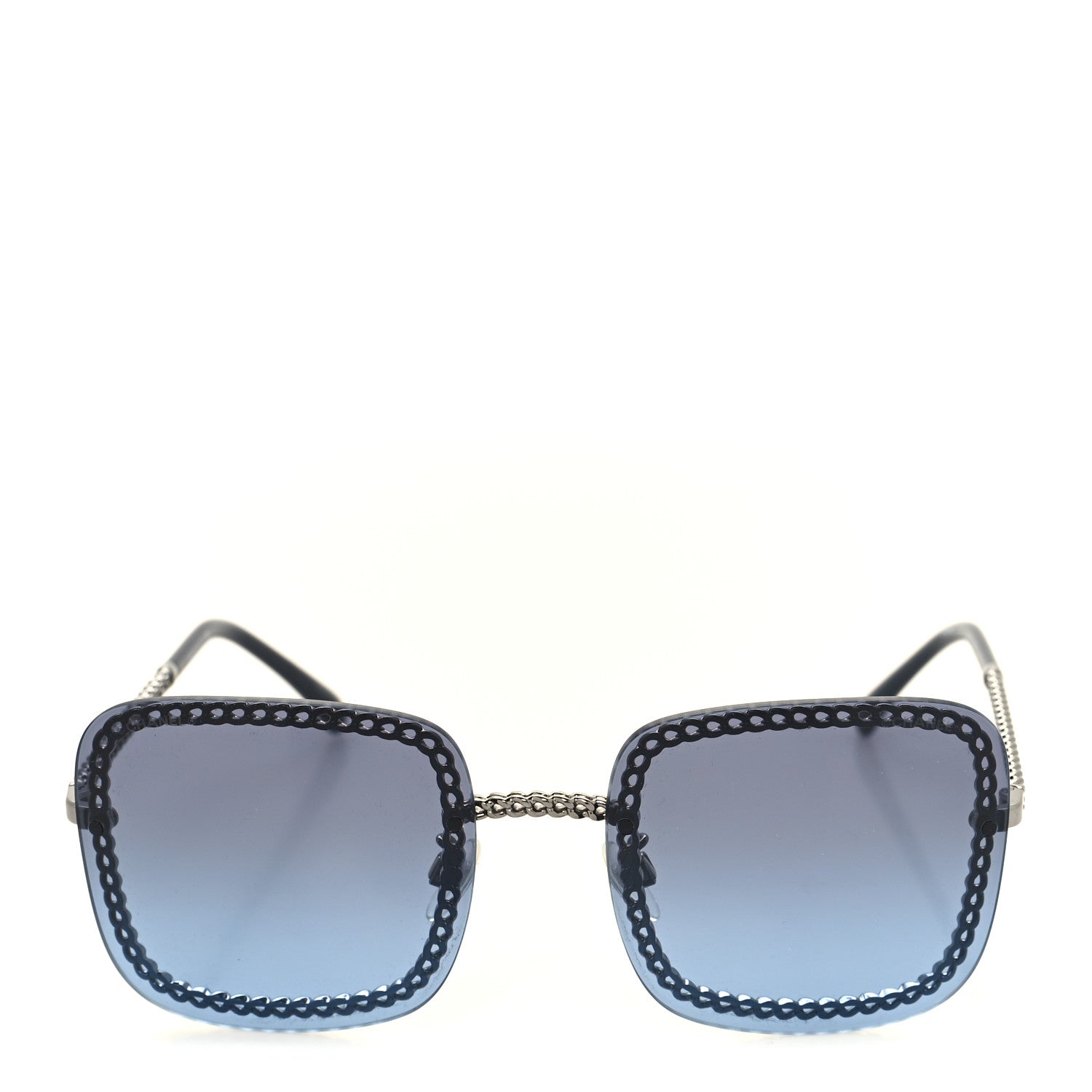 Chanel Chain Square Sunglasses 4244 Blue 2 of 7