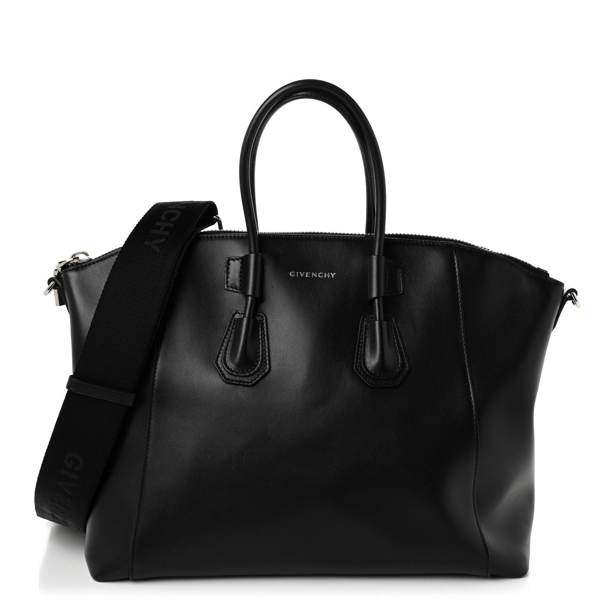 Givenchy Box Calfskin Small Antigona Sport Top Handle Bag Black 1 of 11