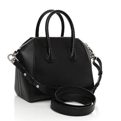 Givenchy Sugar Goatskin Mini Antigona Black 3 of 13