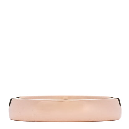 Hermes 18K Rose Gold Diamond Ever Herakles Wedding Band Ring 52 6 3 of 5