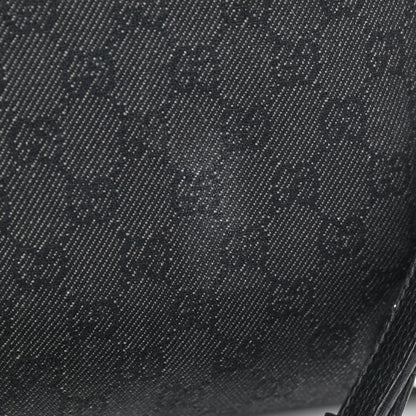 Gucci Monogram Abbey Messenger Bag Black 9 of 11