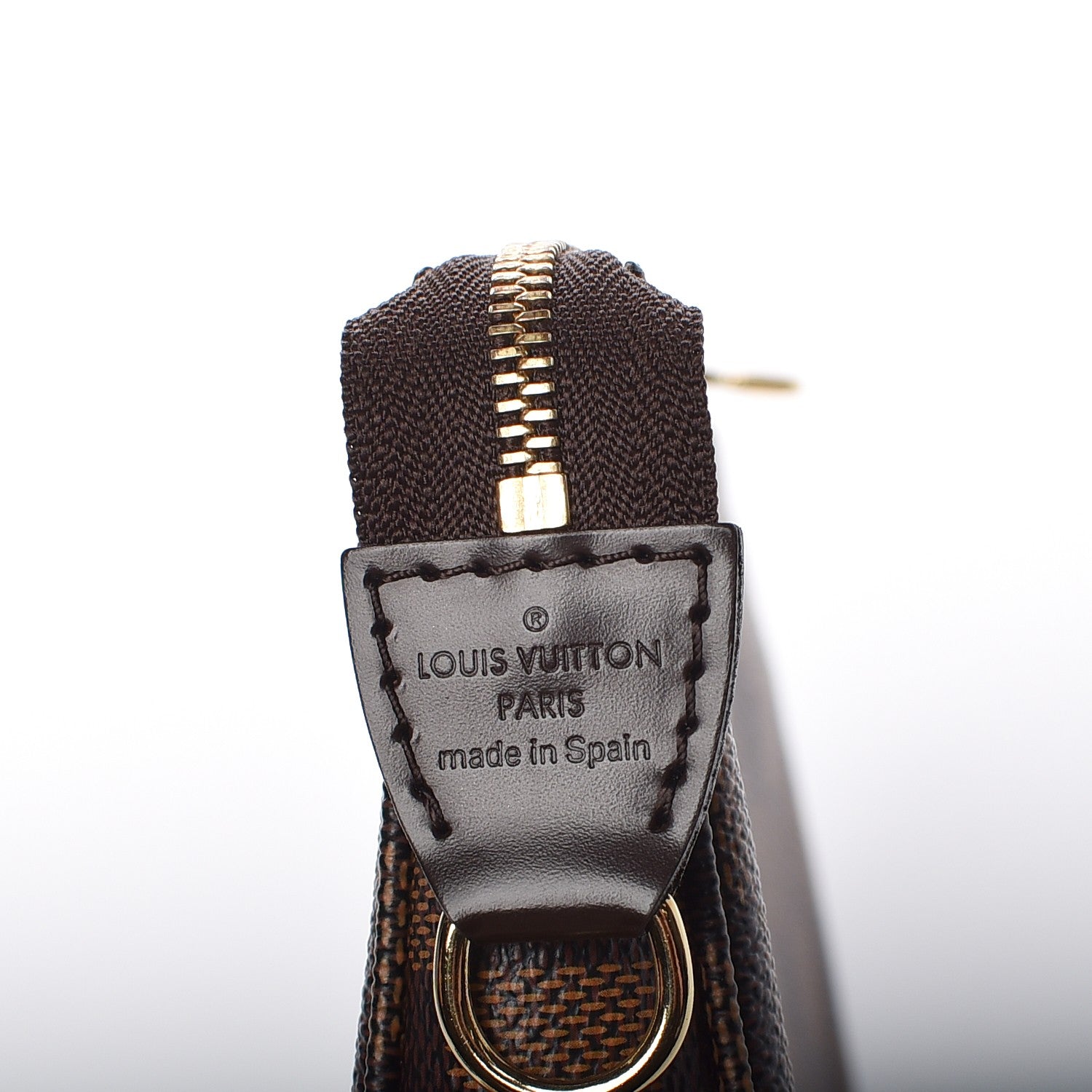 Louis Vuitton Damier Ebene Pochette Accessories NM 6 of 7