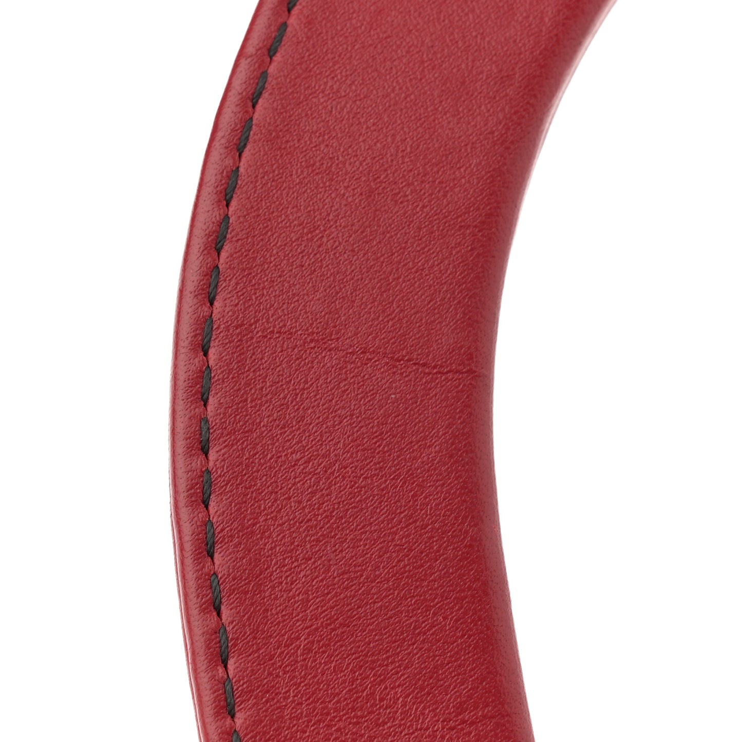 Calfskin Cannage Studded Medium Supple Lady Dior Red