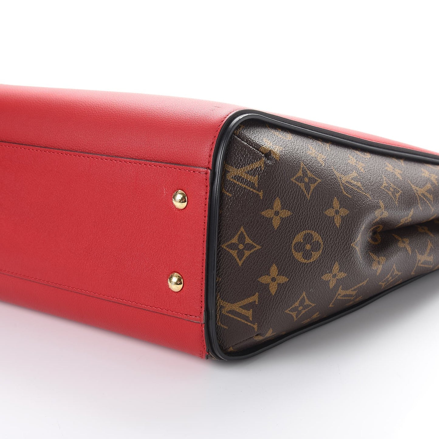 Calfskin Monogram Kimono Tote Cherry