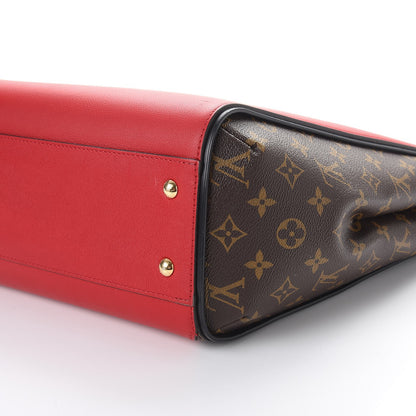 Louis Vuitton Calfskin Monogram Kimono Tote Cherry 9 of 9