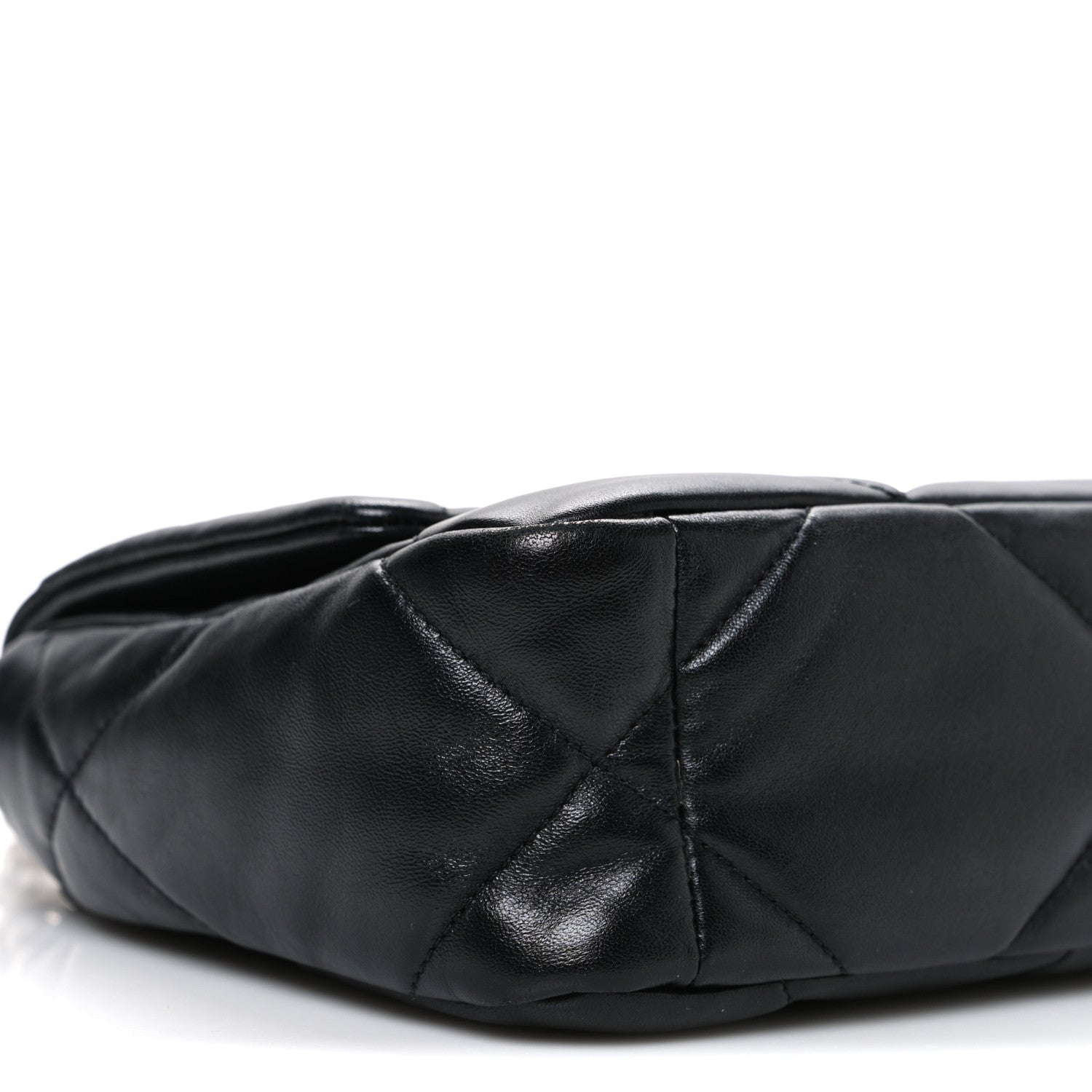 Chanel Lambskin Quilted Medium Chanel 19 Flap Black 9 of 10