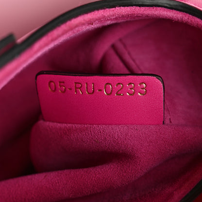 Christian Dior Calfskin Mini Saddle Bag Rani Pink 7 of 12
