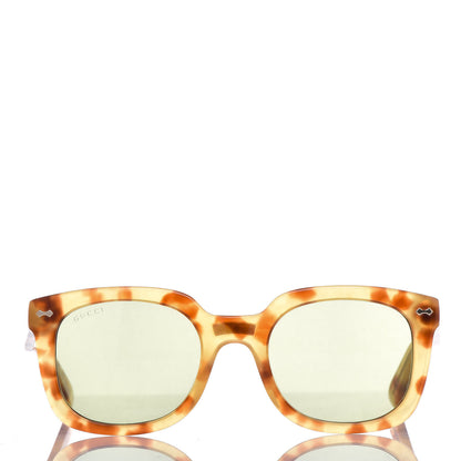 Gucci Acetate Square Frame GG0181S Sunglasses Tortoise 3 of 5