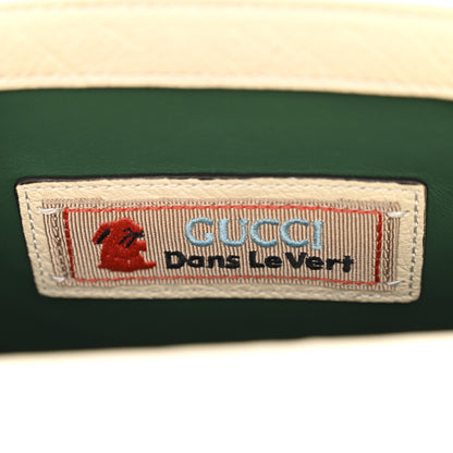 Gucci Ostrich Tweed GG Supreme Monogram Studded Web Mini Horsebit 1955 Shoulder Bag Multicolor 7 of 12