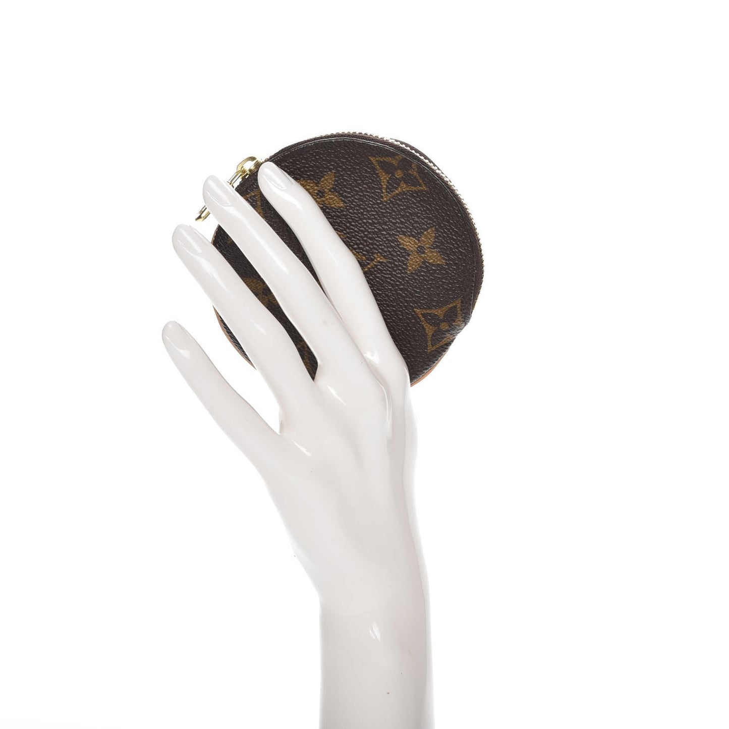 Monogram Round Coin Purse