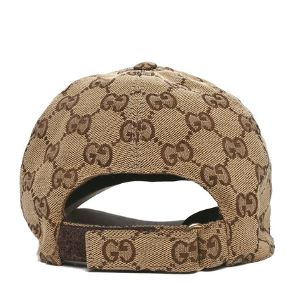 Gucci Monogram Textured Dollar Calfskin Zeno Baseball Hat M Beige 6 of 9