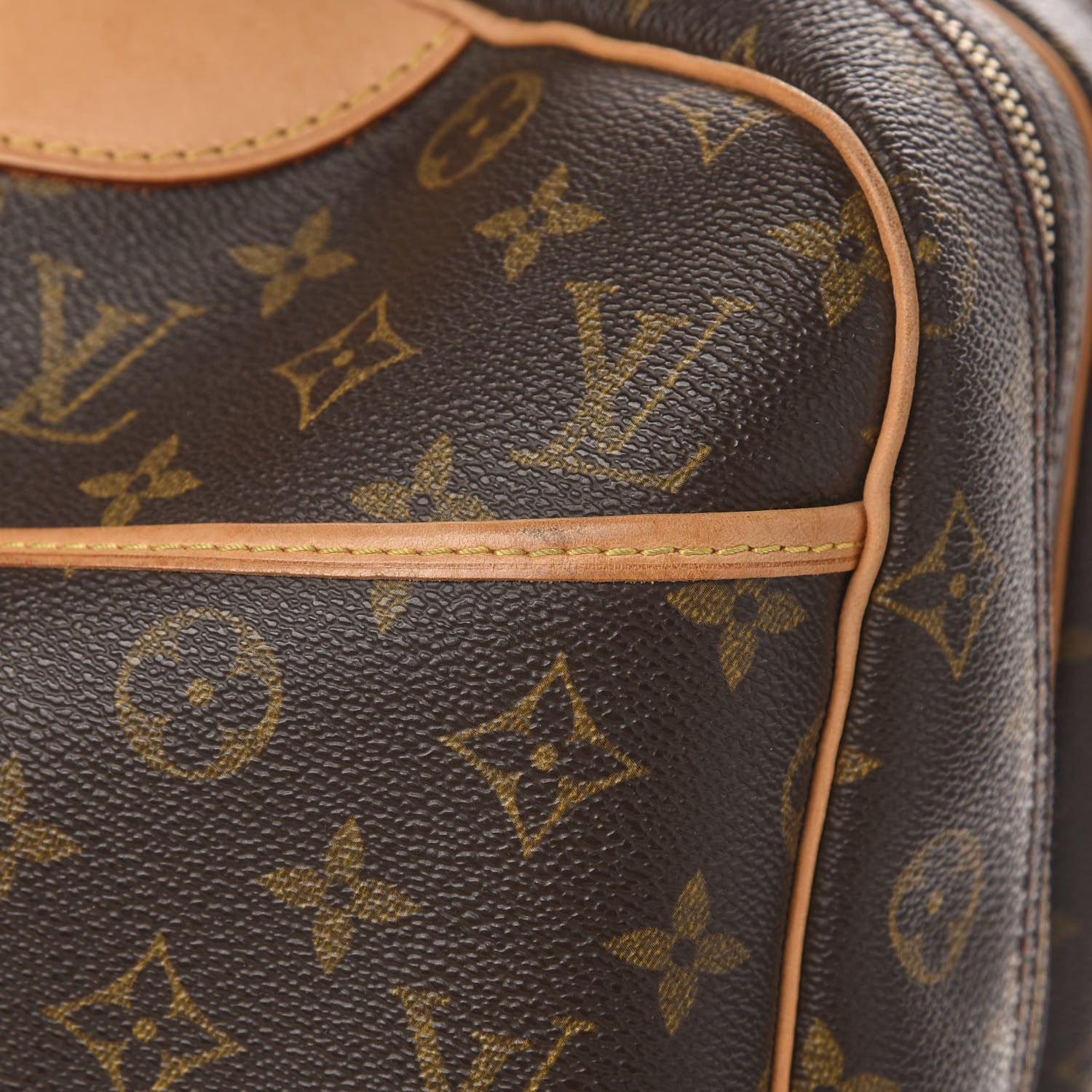 Louis Vuitton Monogram Alize 2 Compartment Luggage Travel Bag 8 of 19