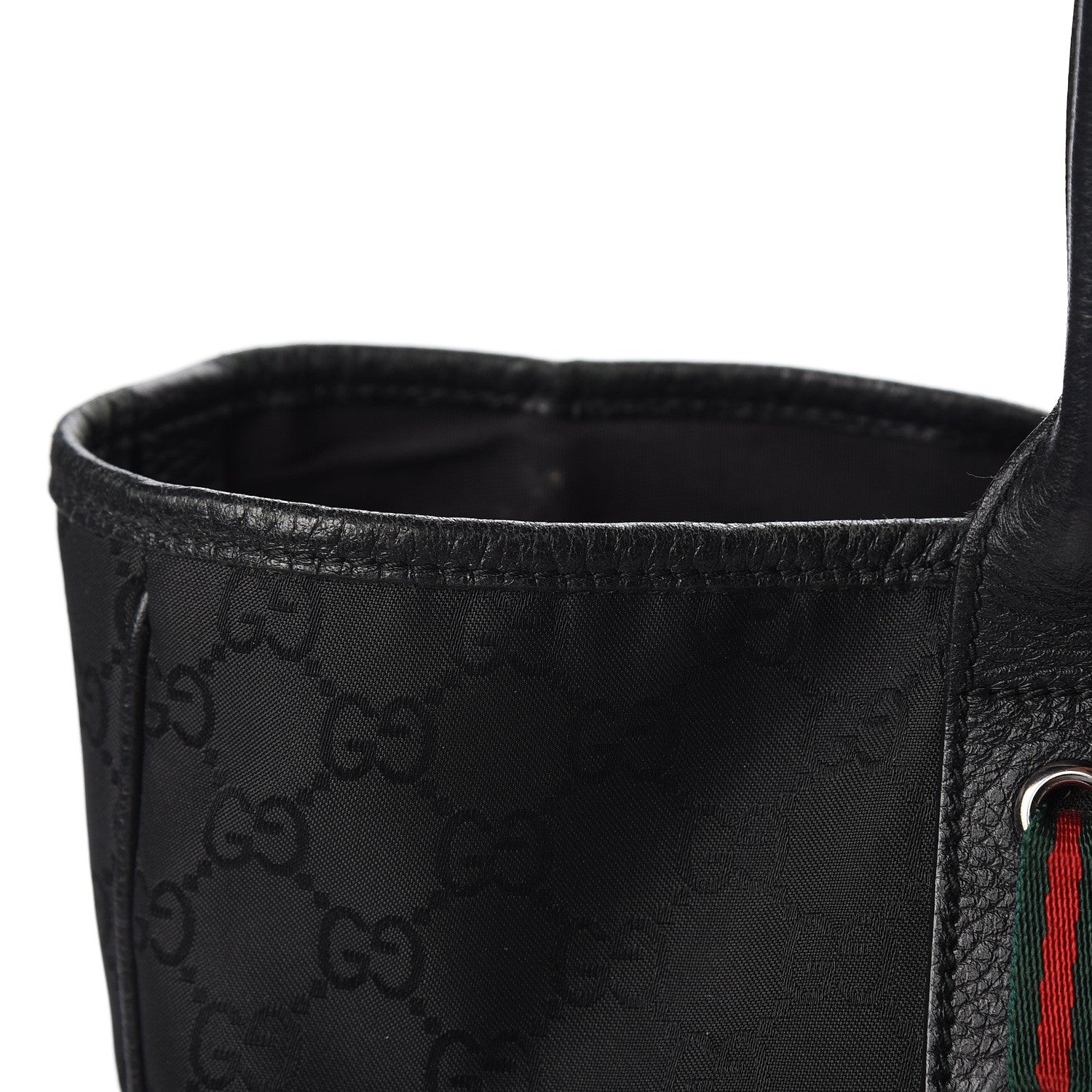 Gucci Monogram Large Princy Tote Black 15 of 19