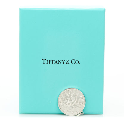 Tiffany Sterling Silver Love Bugs Round Tag Charm 5 of 5