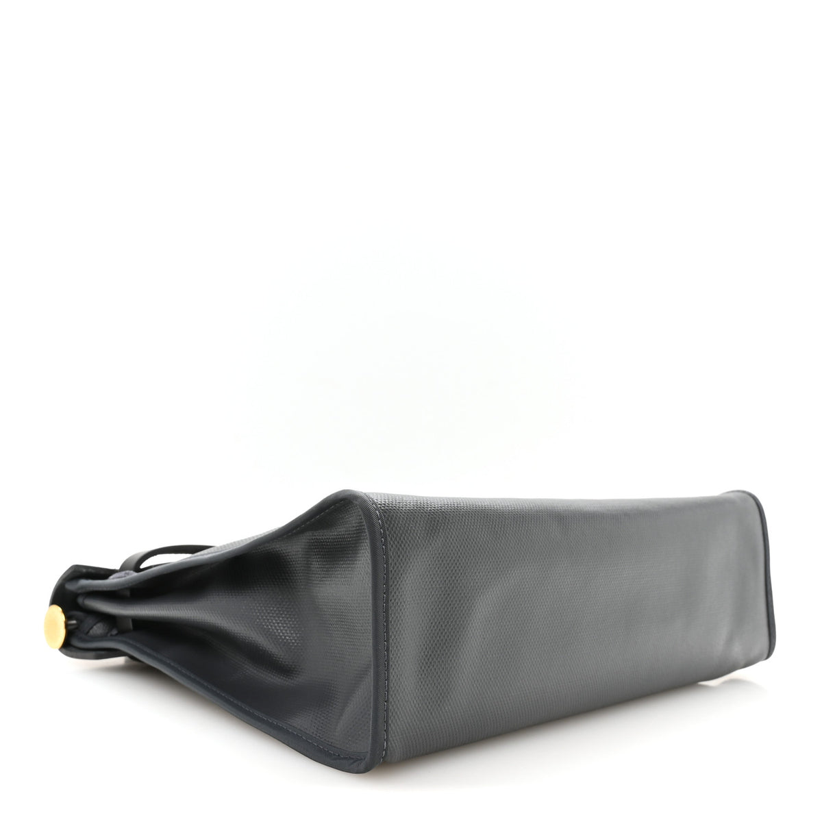 Hermes Toile H Berline Vache Hunter Herbag Zip PM 31 Ardoise Black Ecru 5 of 11