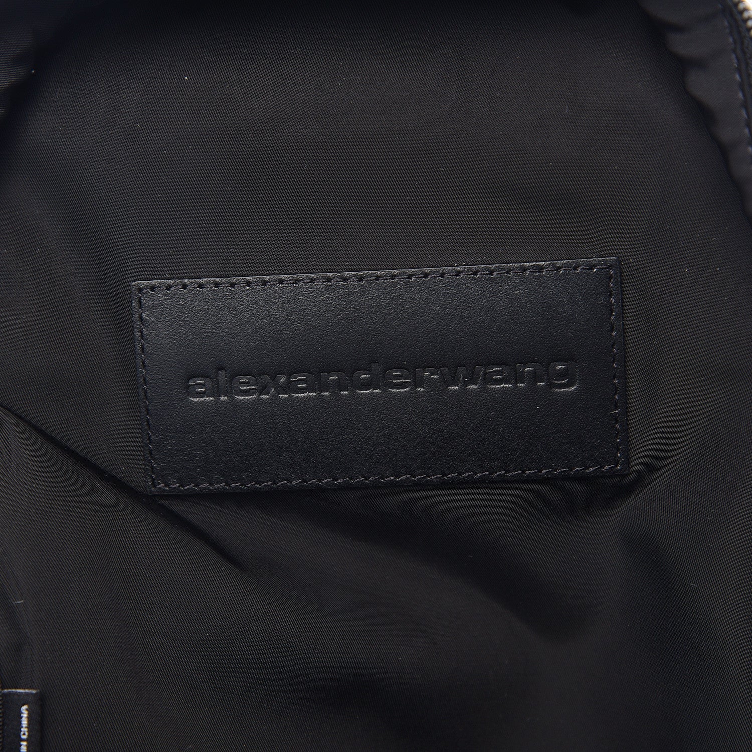 Alexander Wang Nylon Medium Attica Soft Backpack Reflective Silver 5 of 9