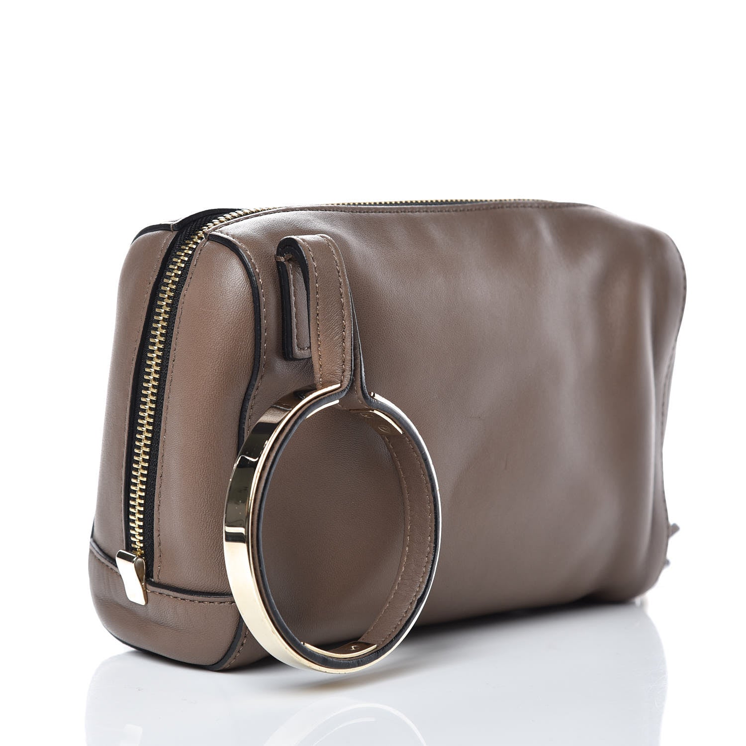 Chloe Calfskin Wristlet Clutch Bag Jungle 3 of 7