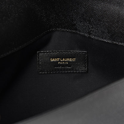 Saint Laurent Grain De Poudre Uptown Pouch Black 5 of 9