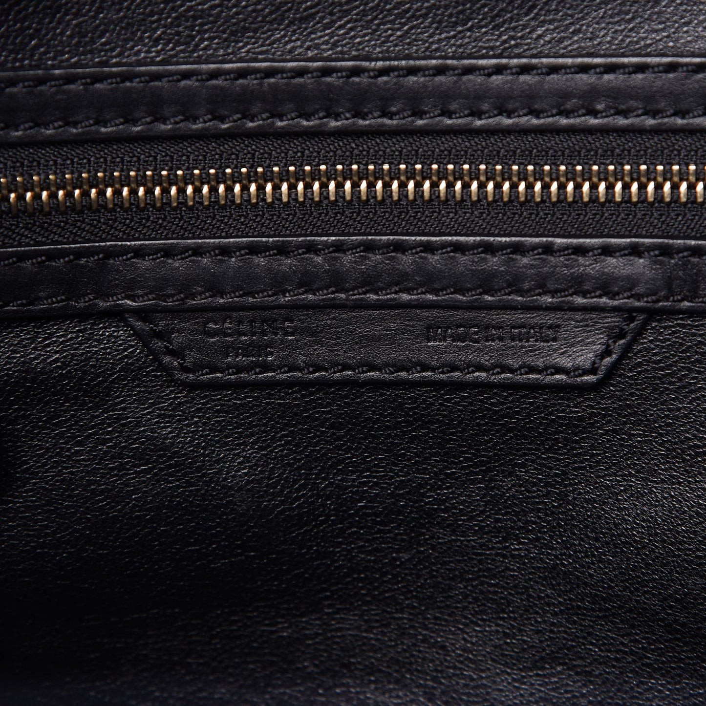 Smooth Calfskin Mini Luggage Black