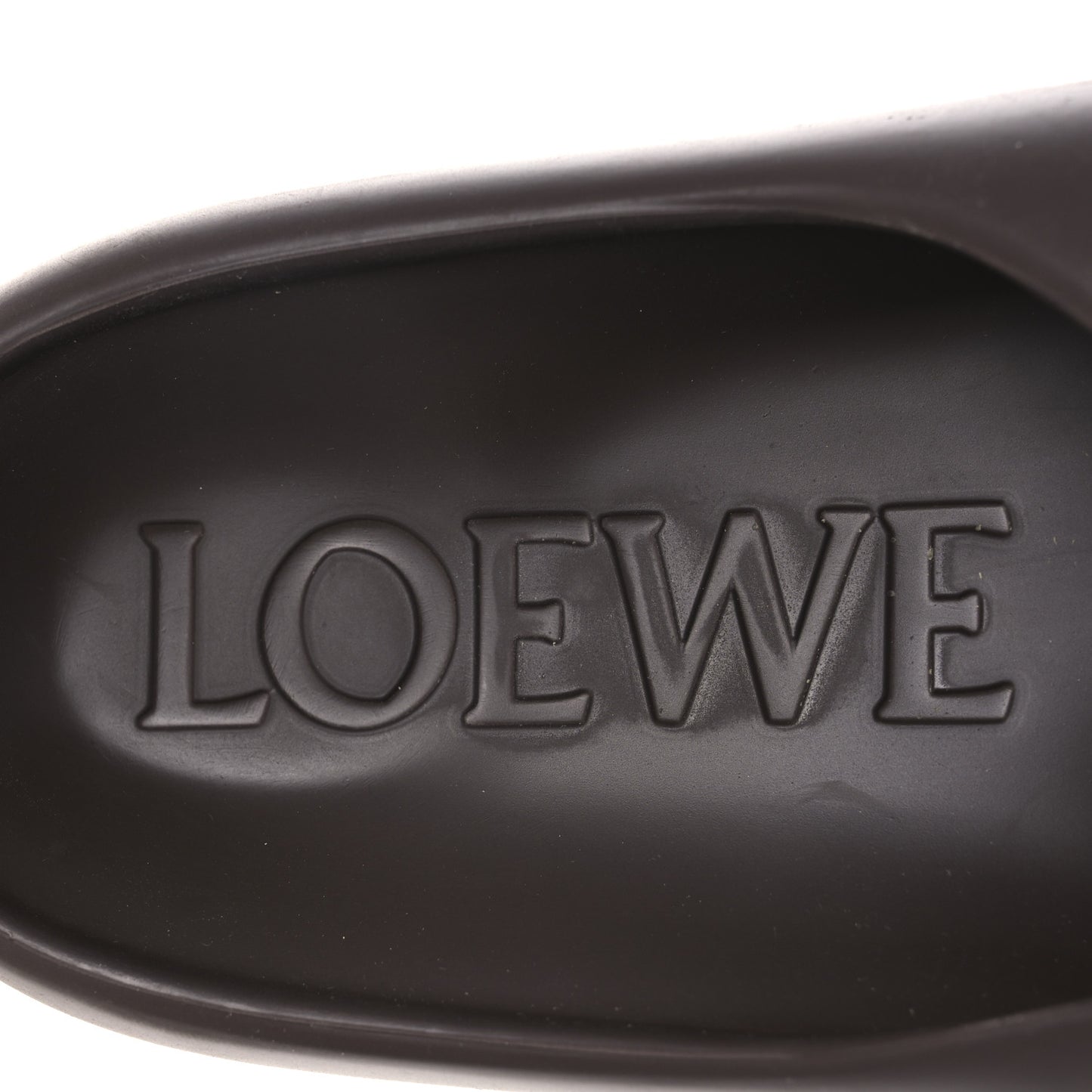 Foam Rubber Paula's Ibiza Pebble Toe Post Sandals 37 Shitake