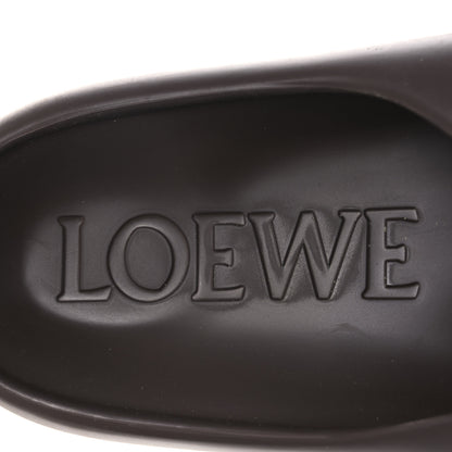 Loewe Foam Rubber Paula's Ibiza Pebble Toe Post Sandals 37 Shitake 9 of 12
