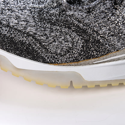 Louis Vuitton Technical Knit V.N.R Sneakers 8 Silver 12 of 16